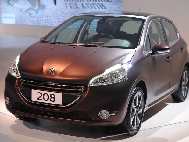 Peugeot 208 é apresentado no Salão de SP (Foto: Raul Zito/G1)