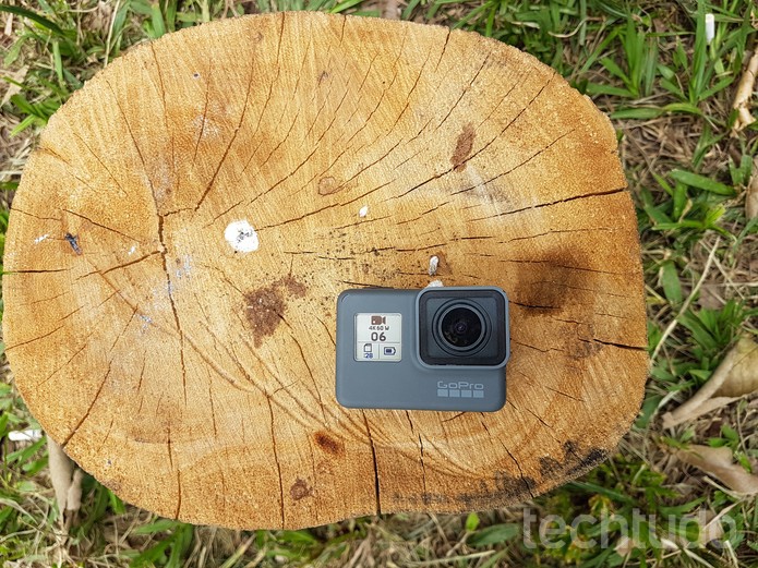 GoPro Hero6 Black é uma das melhores câmeras de ação disponíveis no mercado (Foto: João Gabriel Balbi/TechTudo) GoPro Hero6 Black é uma das melhores câmeras de ação disponíveis no mercado (Foto: João Gabriel Balbi/TechTudo)