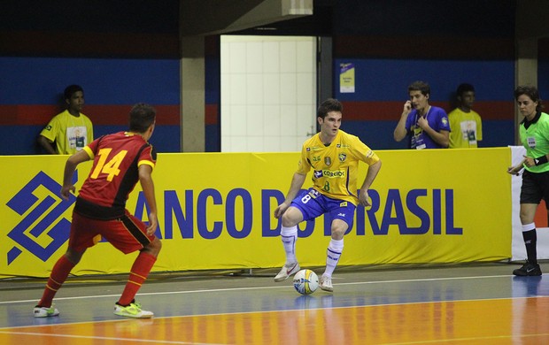 brasil x bélgica futsal amistoso (Foto: ZEROSA FILHO/CBFS)