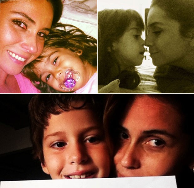 Mãezona: Giovanna compartilha alguns momentos ao lado dos filhos nas redes sociais (Foto: Reprodução/Instagram)