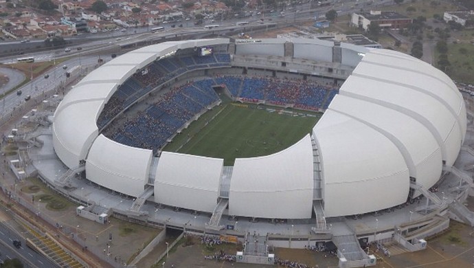 Foto aérea da Arena das Dunas (Foto: Canindé Soares)