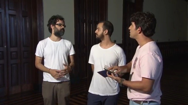 Timbó entrevista Ronei Jorge e João Meirelles  (Foto: Divulgação)