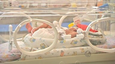 Bebês prematuros em hospital (Foto: Reprodução/TVCA)