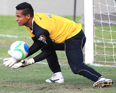 Diogo Silva no treino do Vasco (Foto: Marcelo Sadio / Site Oficial do Vasco)