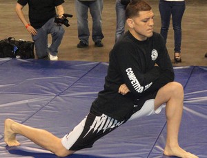 UFC - Nick Diaz (Foto: Marcelo Russio/Globoesporte.com)