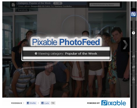 screenshot de Pixable