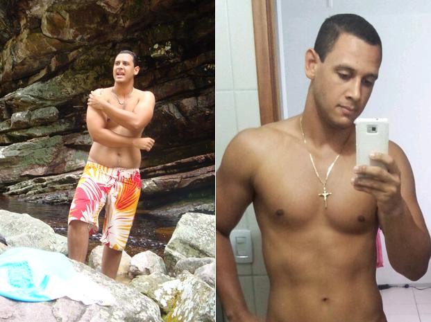Depois de parar as aulas de pilates, Carlos perdeu 30 kg e teve que se esforçar para recuperar a forma física (Foto: Arquivo pessoal)