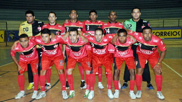 Cajuína - Taça Brasil de Futsal (Foto: Cláudio Goes/CBFS)