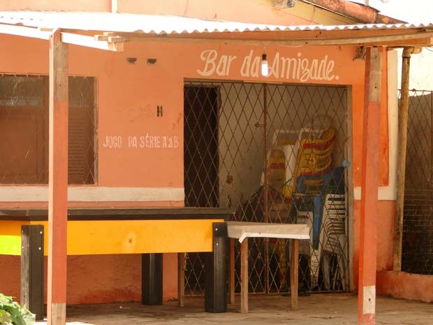 Bar da Amizade, palco da chacina (Foto: Ricardo Araújo/G1)