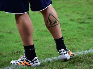 Rossi Italy Tattoo (Photo: AFP)