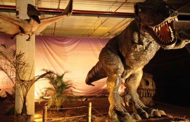 Goiânia recebe exposição de dinossauros até dezembro (Foto: Divulgação/Portal Shopping)