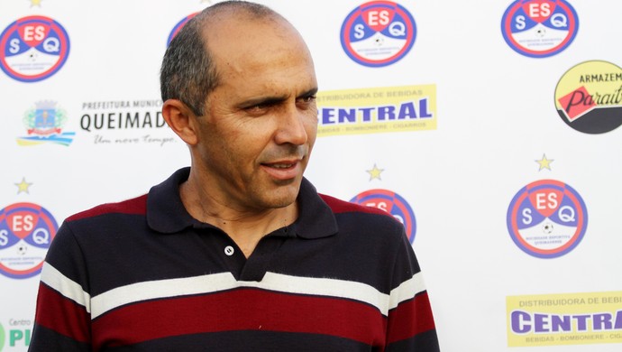Marizardo Miranda, diretor de futebol da Queimadense (Foto: Magnus Menezes / Jornal da Paraíba)
