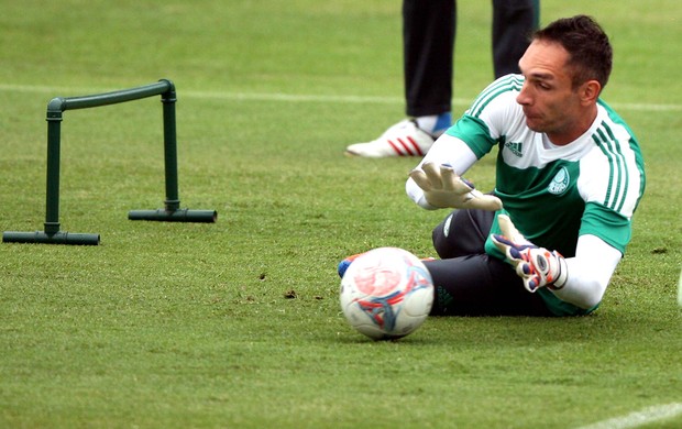 Fernando Prass Treino Palmeiras (Foto: Marcos Ribolli) Fernando Prass Treino Palmeiras (Foto: Marcos Ribolli)