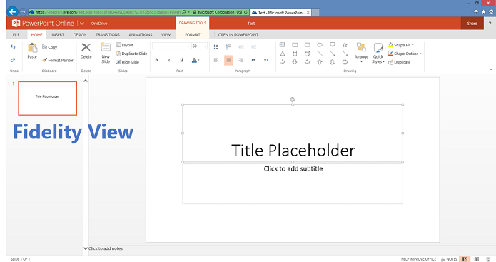 PowerPoint tem novo sistema de edição (Foto: Divulgação/Microsoft)