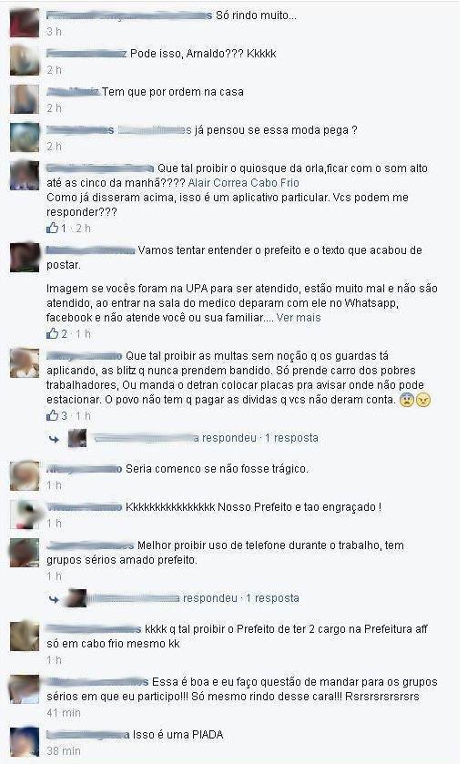 Postagem provocou reações na rede social (Foto: Reprodução / Facebook) Postagem provocou reações na rede social (Foto: Reprodução / Facebook)