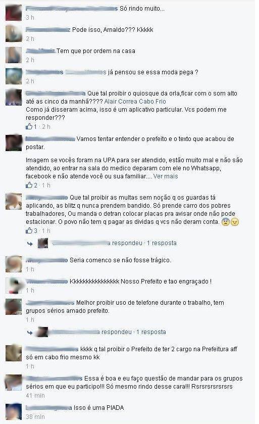 Postagem provocou reações na rede social (Foto: Reprodução / Facebook)