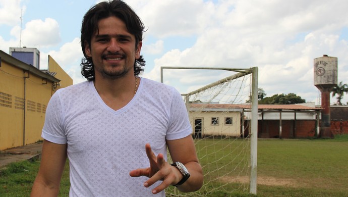 Ancelmo Júnior, meio-campo do Boavista-POR (Foto: João Paulo Maia)