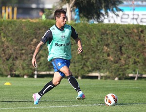 Eduardo vargas grêmio treino (Foto: Lucas Uebel / Grêmio FBPA)