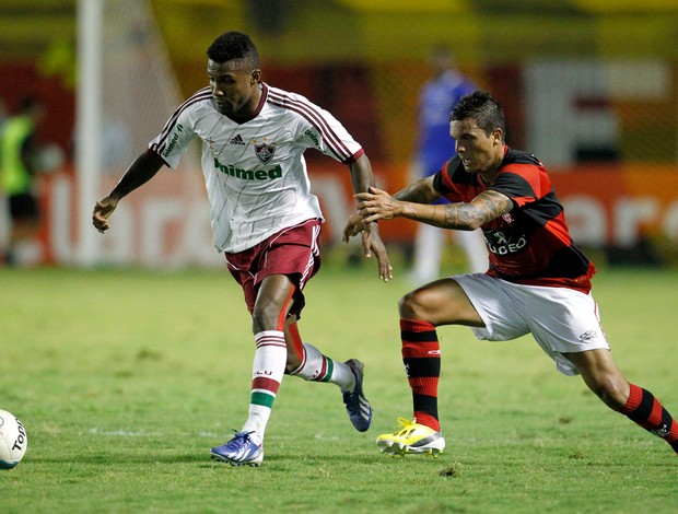 Rhayner e Ramon, Flamengo x Fluminense (Foto: Ivo Gonzalez/Agência O Globo)