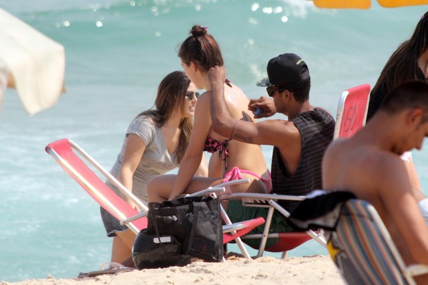 Marcello Melo com a namorada (Foto: J.Humberto / AgNews )