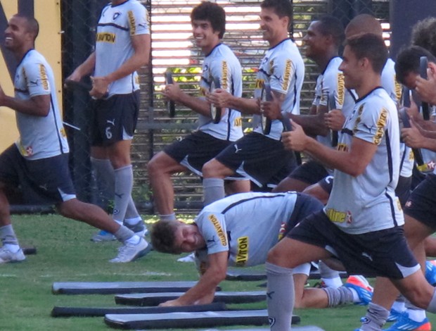 Fellype Gabriel treinando no Botafogo (Foto:  Raphael Bózeo)