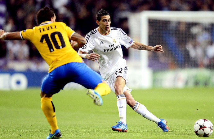 Di Maria jogo Real Madrid e Juventus Liga dos Campões (Foto: AFP)