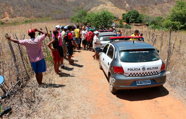 Cidade de Coronel João Pessoa fica no alto Oeste potiguar, a pouco mais de 400 quilômetros de Natal (Foto: Marcelino Neto/G1)