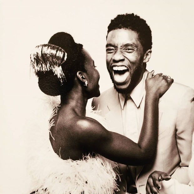 Lupita Nyong'o lamenta morte de Chadwick Boseman em uma homenagem emocionante (Foto: Reprodução/Instagram)