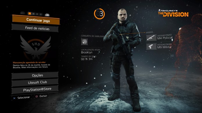 Personalização do agente é um dos pontos fortes de The Division (Foto: Reprodução/Felipe Vinha)