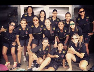 Time feminino do Botafogo-PB (Foto: Ascom / Botafogo-PB)