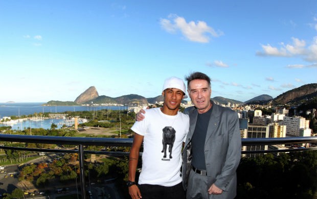 Neymar e Eike Batista (Foto: Agif/Divulgação)