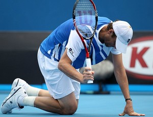 Mardy Fish tênis Australian Open 2r (Foto: Getty Images)