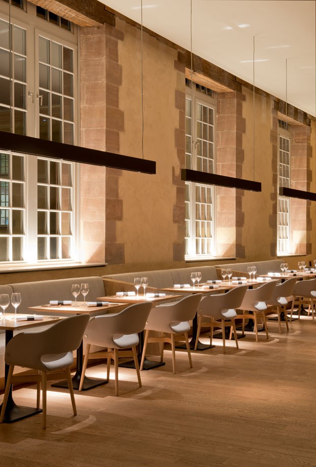 Restaurante e hotel Les Haras (Foto: Hélène Hilaire/Divulgação) Restaurante e hotel Les Haras (Foto: Hélène Hilaire/Divulgação)