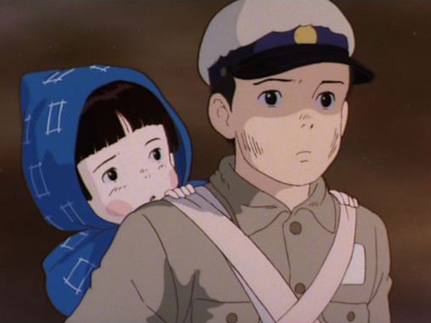 Cena da animação 'Túmulo dos vagalumes' (1988), baseada na obra homônima de Akiyuki Nosaka (Foto: Divulgação)