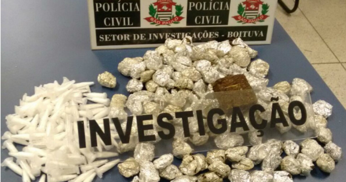 Vizinhos são presos por tráfico de drogas em Boituva - Globo.com