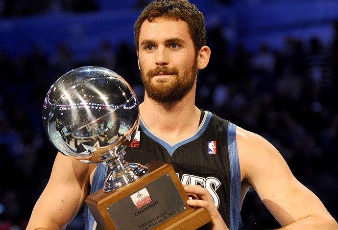 basquete all star kevin love cesta de 3 (Foto: Agência EFE)
