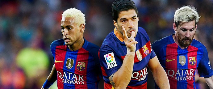 Carrossel-BARCELONA-Neymar-Suarez-e-Messi-horizontal (Foto: infoesporte)
