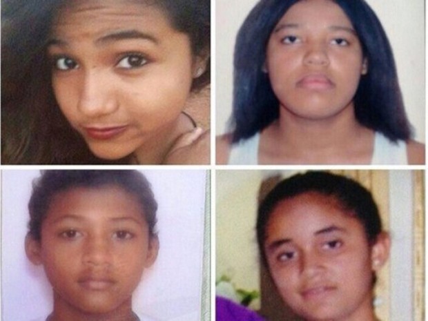 Quatro adolescentes de José Freitas estão desaparecidos há dois dias (Foto: Divulgação/Conselho Tutelar)