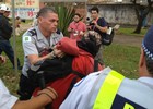 DF: protesto 
tem confronto 
e 2 detidos (Felipe Néri/G1)