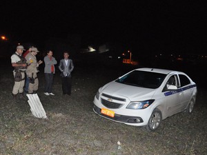 Taxista foi encontrado morto dentro de carro em Eunápolis, na Bahia (Foto: Radar64.com)