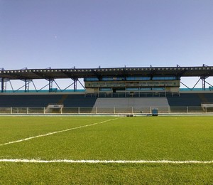 Estádio Cláudio Moacyr, o Moacyrzão, em junho de 2013 (Foto: Assessoria Moacyrzão/Divulgação)