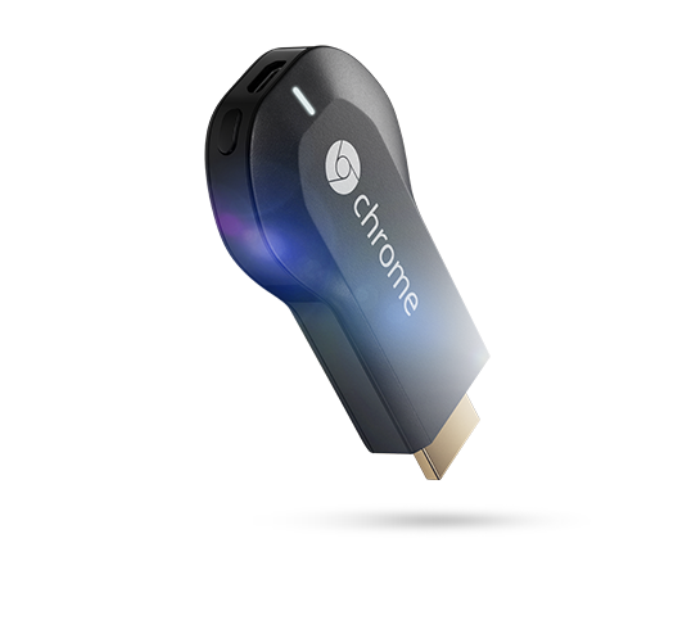 O Chromecast é um dispositivo de streaming de mídia que se conecta à porta HDMI da TV (Foto: Divulgação)