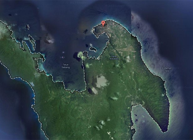 Questionário foi distribuído a meninos de escola em Sabang (Foto: Reprodução/Google Maps) Questionário foi distribuído a meninos de escola em Sabang (Foto: Reprodução/Google Maps)