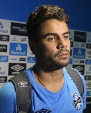 Henrique Almeida Grêmio (Foto: Eduardo Moura/Globoesporte.com)
