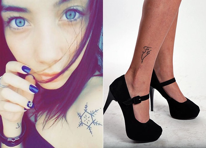 Cristyéllem ainda quer fazer várias tatuagens (Foto: Arquivo pessoal e Isabella Pinheiro/Gshow)