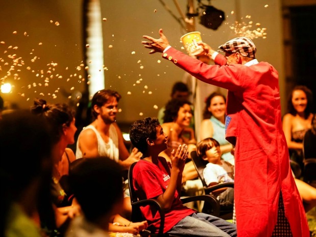 Mostra de Circo do Recife leva a alegria do picadeiro a crianças e adultos (Foto: Andréa Rêgo Barros/Arquivo PCR)