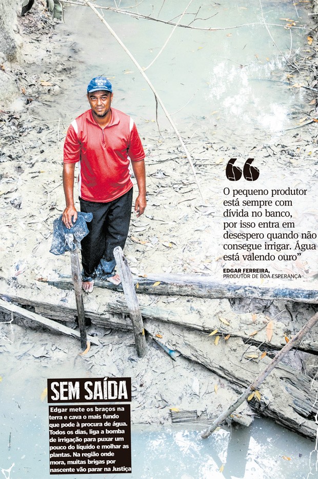 Edgar Ferreira é produtor em Boa Esperança (Foto: Marcelo Prest/ A Gazeta)