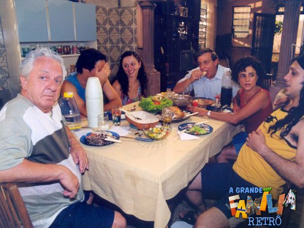 Família Silva reunida na primeira temporada (Foto: CEDOC/TVGlobo)