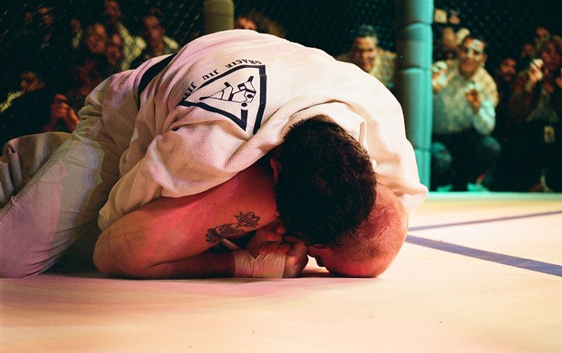 Royce Gracie x Gerard Gordeau UFC 1 (Foto: Arquivo Pessoal/Jose Fraguas)
