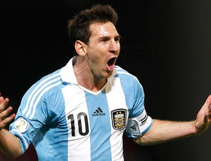Messi, Argentina x Paraguai (Foto: Agência Reuters)